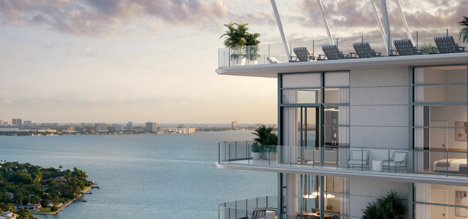Render de proyecto residencial de Vertical Developments en Florida